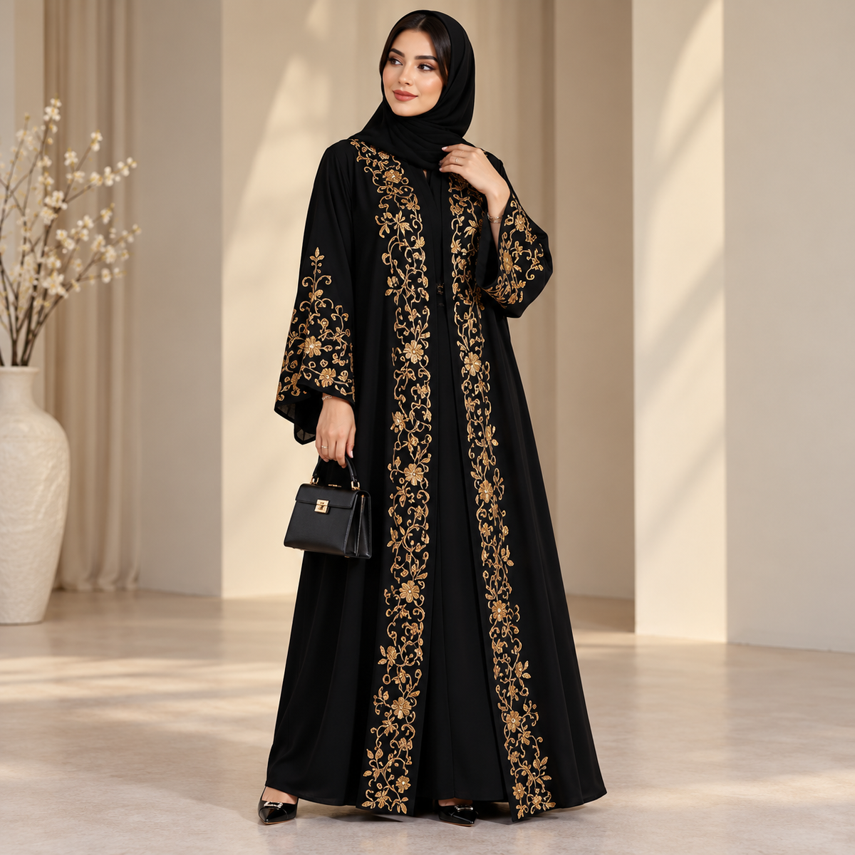 أسود وذهبي