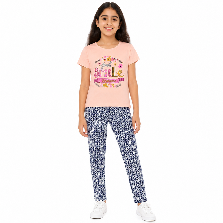 بيجامة بناتي قطعتان