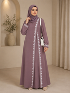 عباية نسائية موف – صورة 1