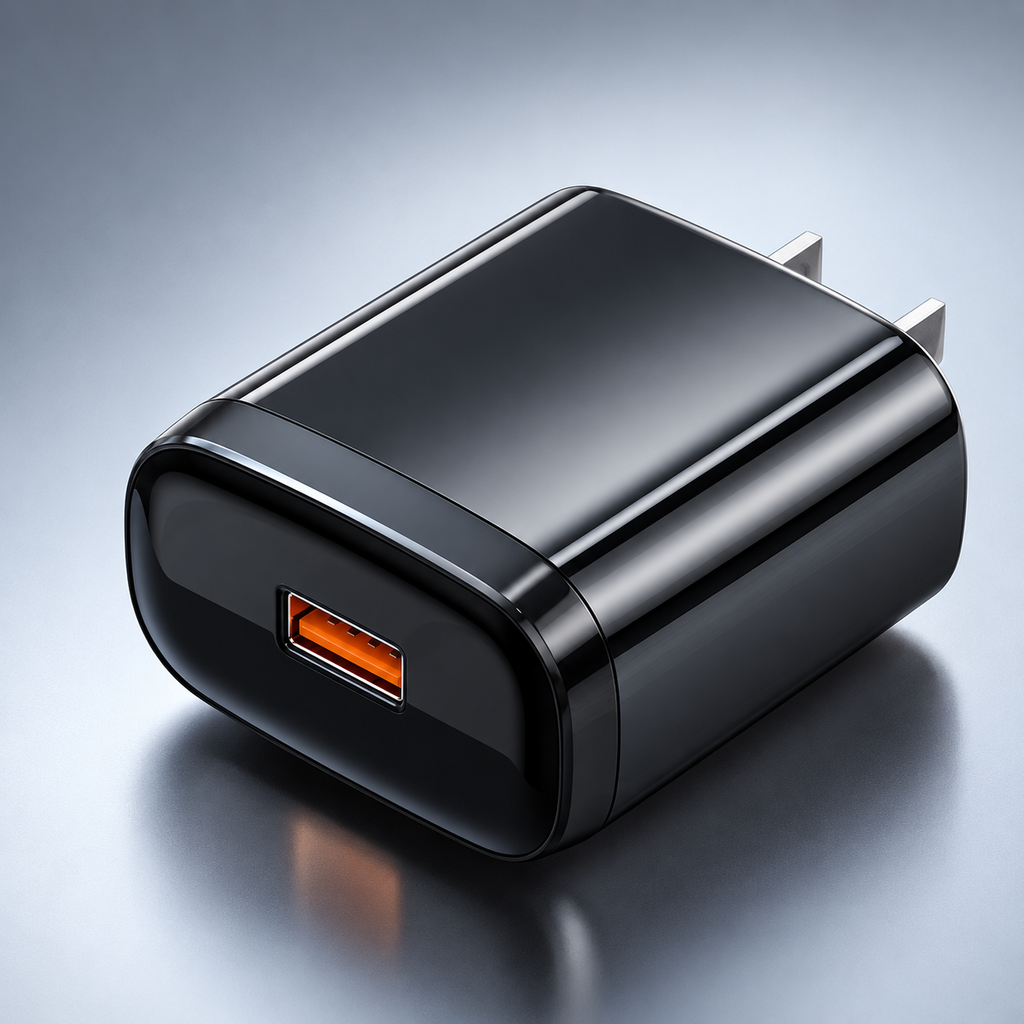 شاحن منفرد (22.5W Fast Charge) - أسود
