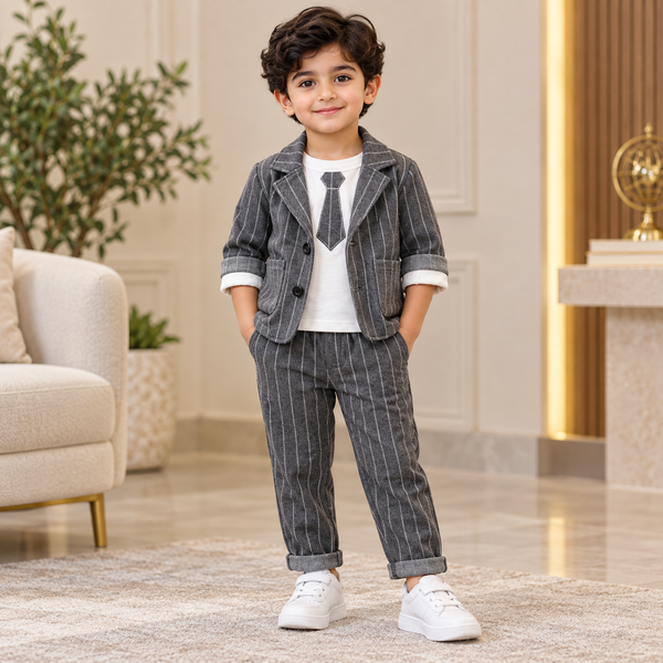 طقم الخطوط الأنيق للأطفال
