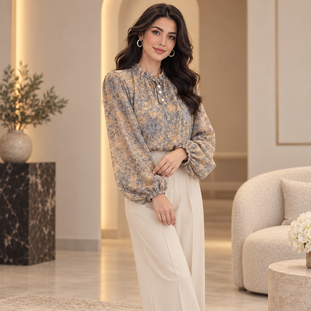 طبعة زهور / طبعة فنية متعددة الدرجات