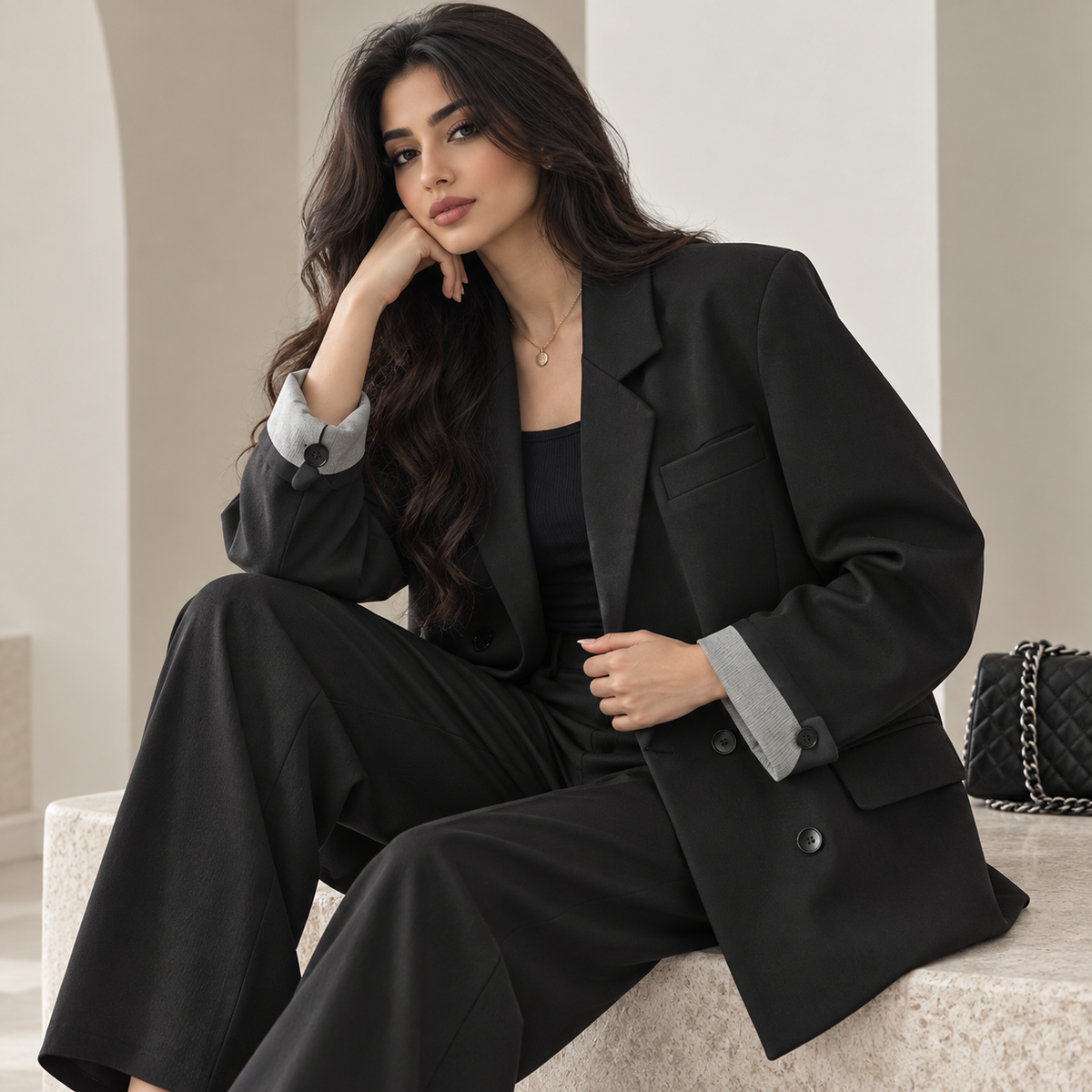 أسود