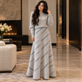 تنورة رمادية