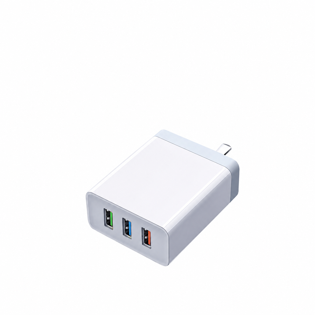 رأس شحن 5V2.4A ثلاثي