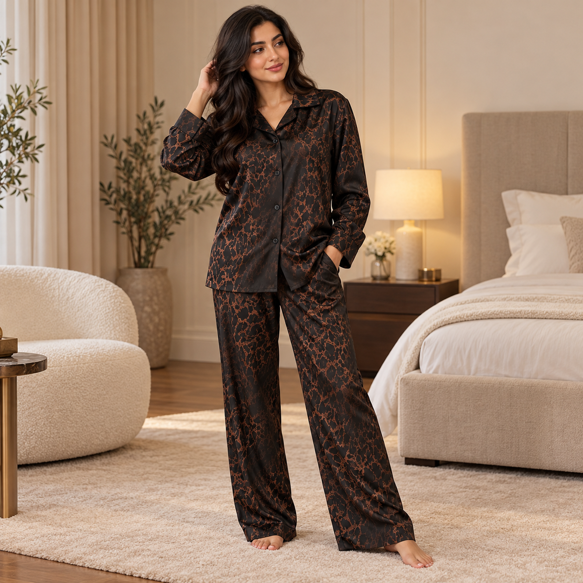 أسود بنقشه فهد