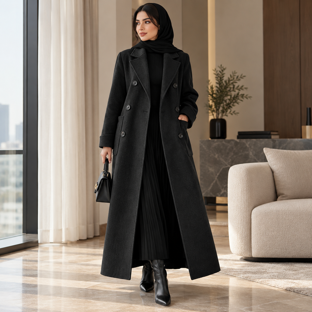 أسود (بطانة سميكة)