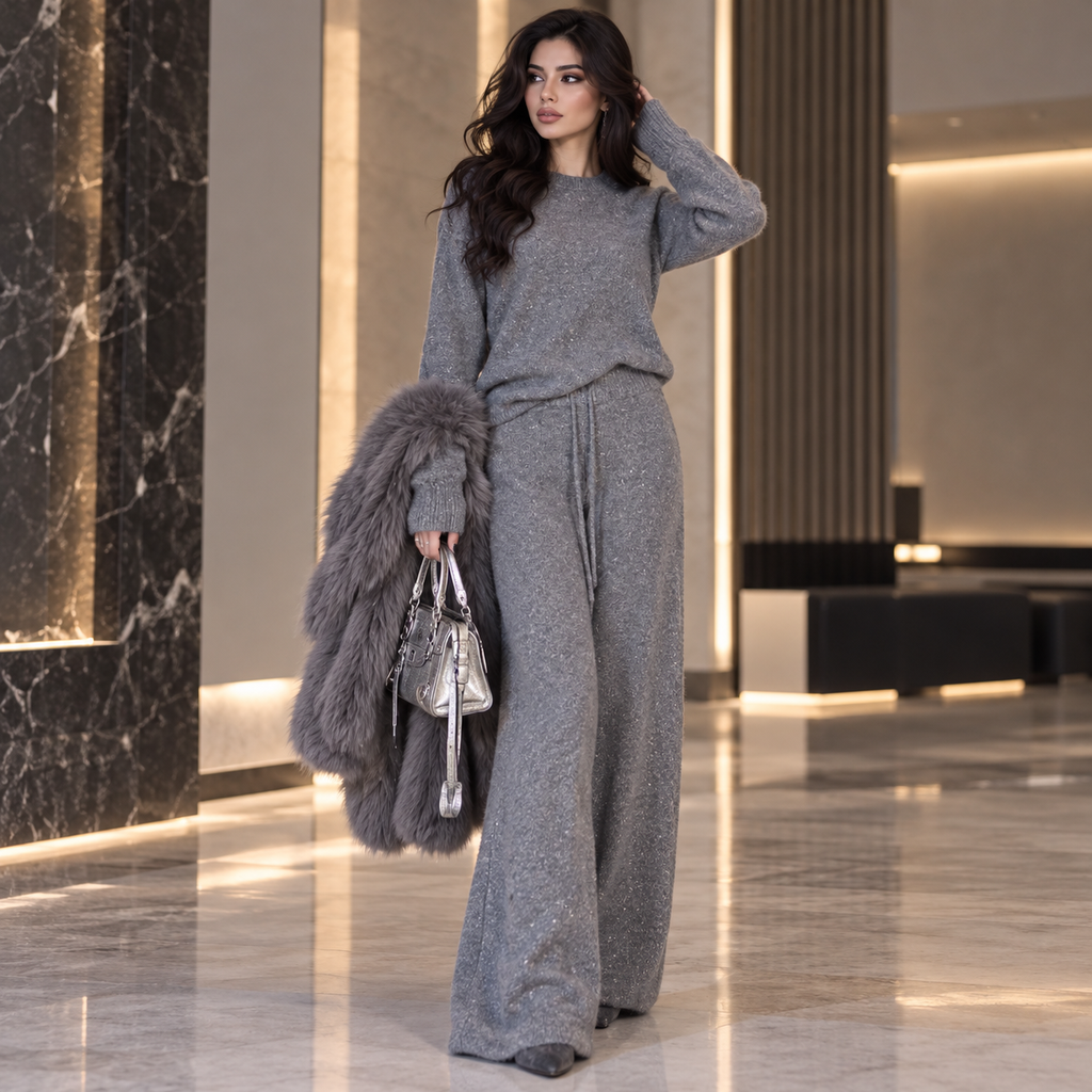 رمادي (طقم)