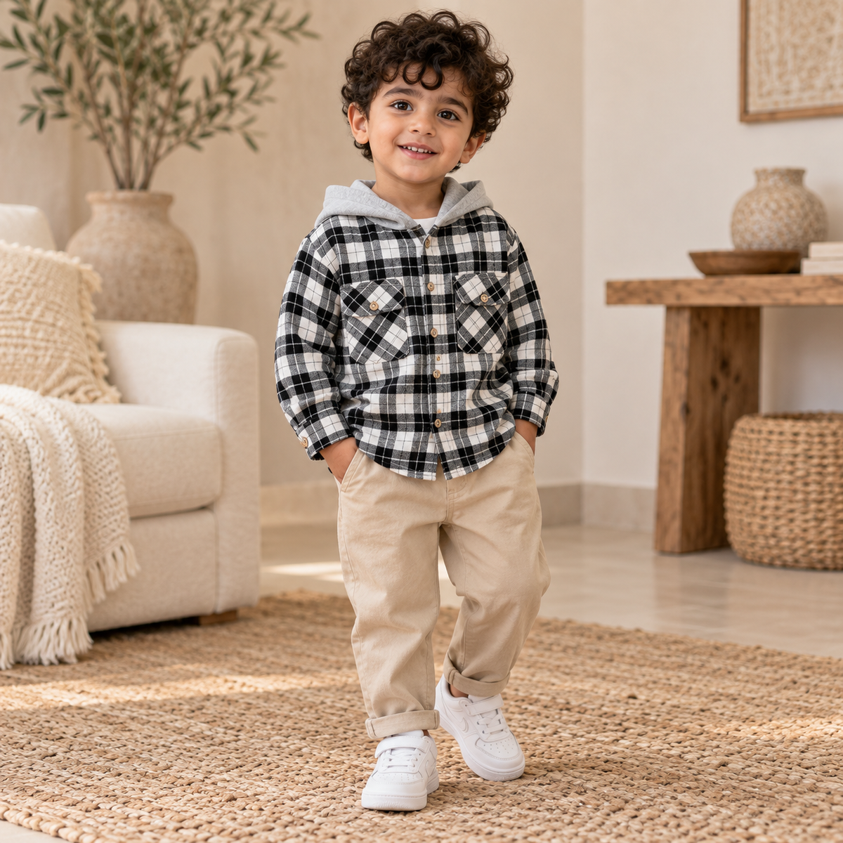 كاروهات اسود و ابيض