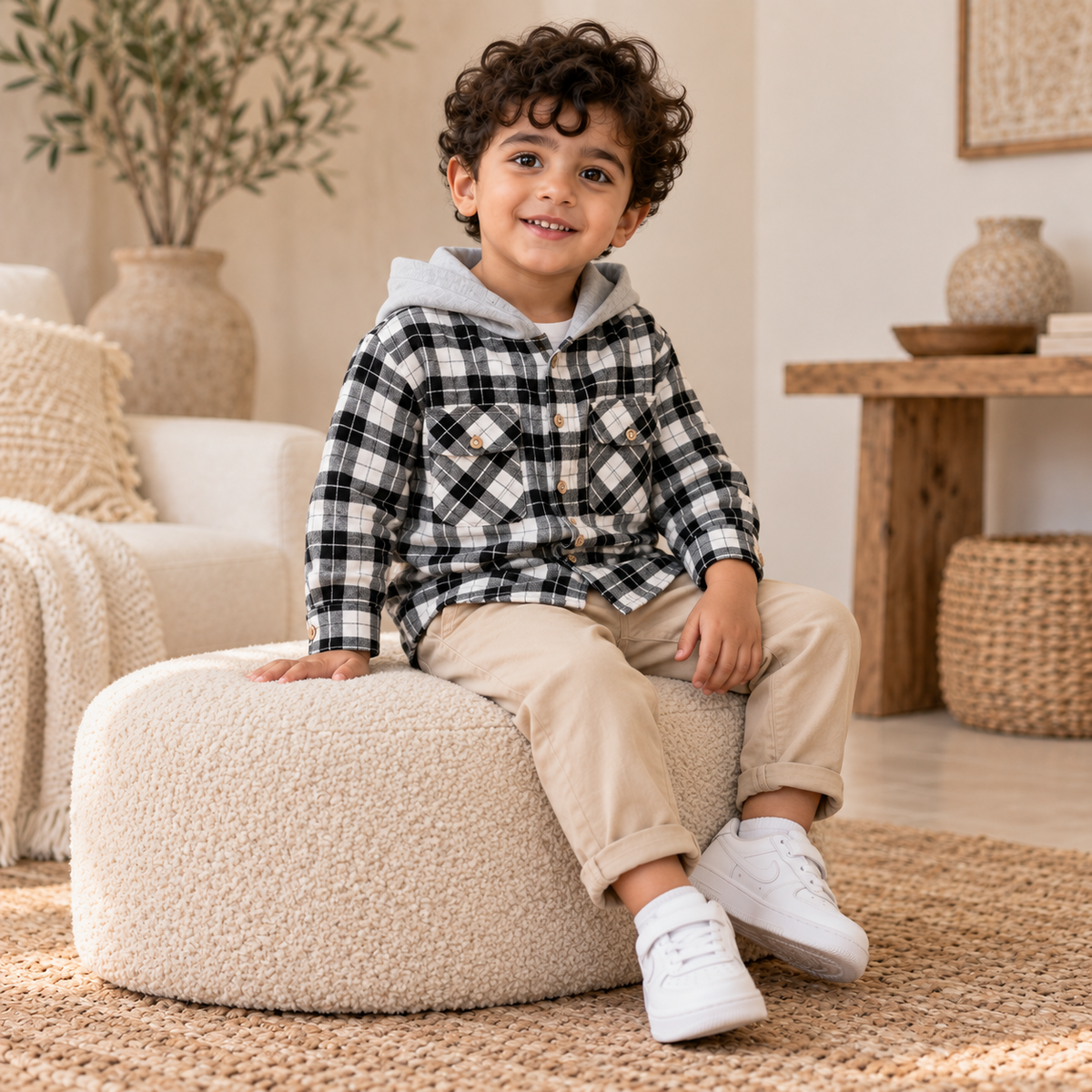 كاروهات اسود و ابيض