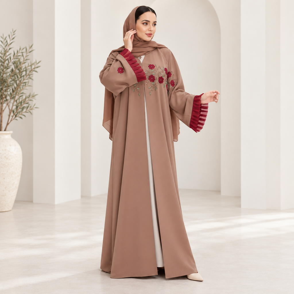 رمادي مائل للبني