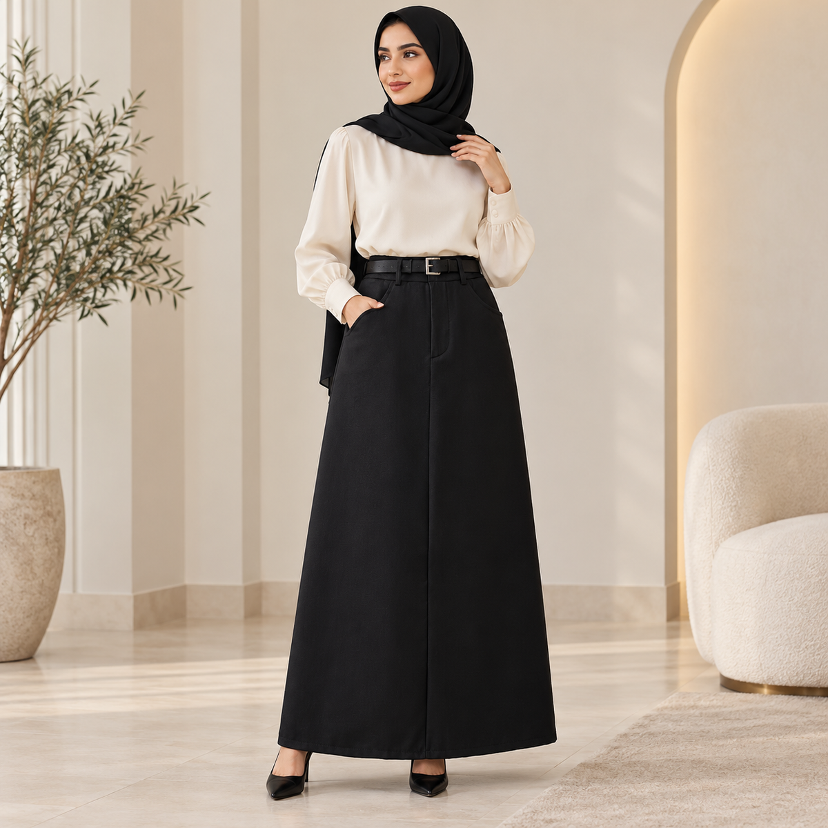 أسود