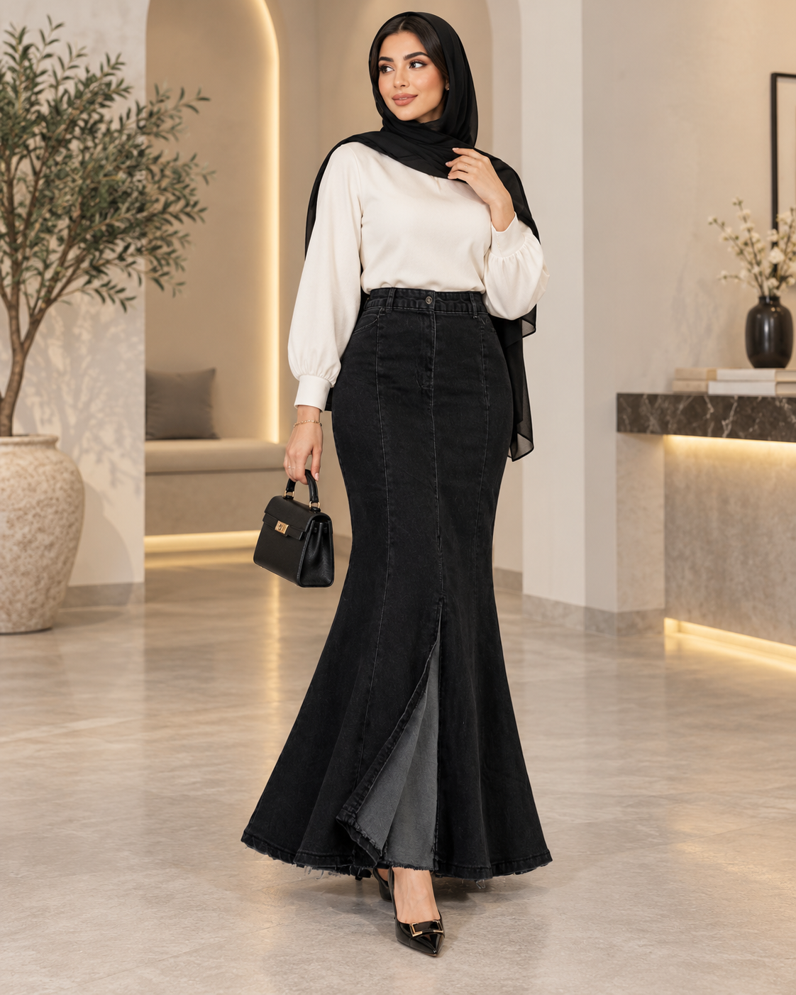 أسود