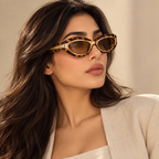 ليوبارد بعدسات بنية