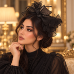 أسود فاخر بنمط فرنسي
