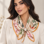غابة الخيزران وزهور الخوخ