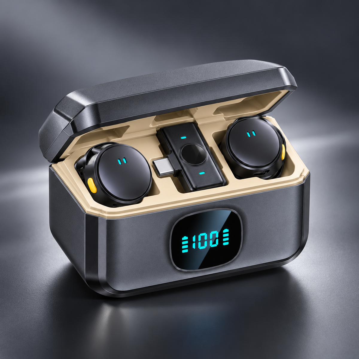Q8 – One to Two (مع تخزين + محول USB)