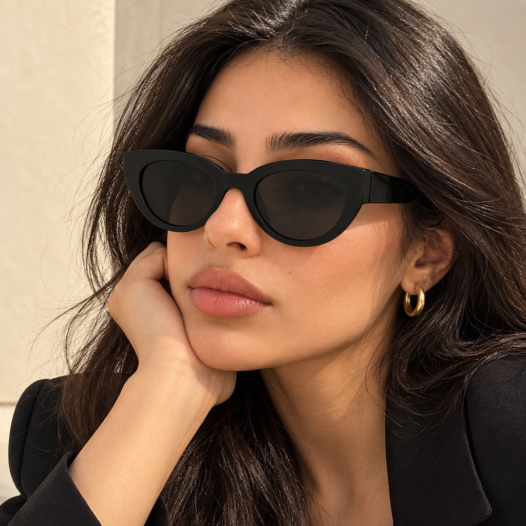 أسود مع رمادي داكن