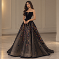 أسود طويل