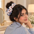 أزرق مربعات مع جرو