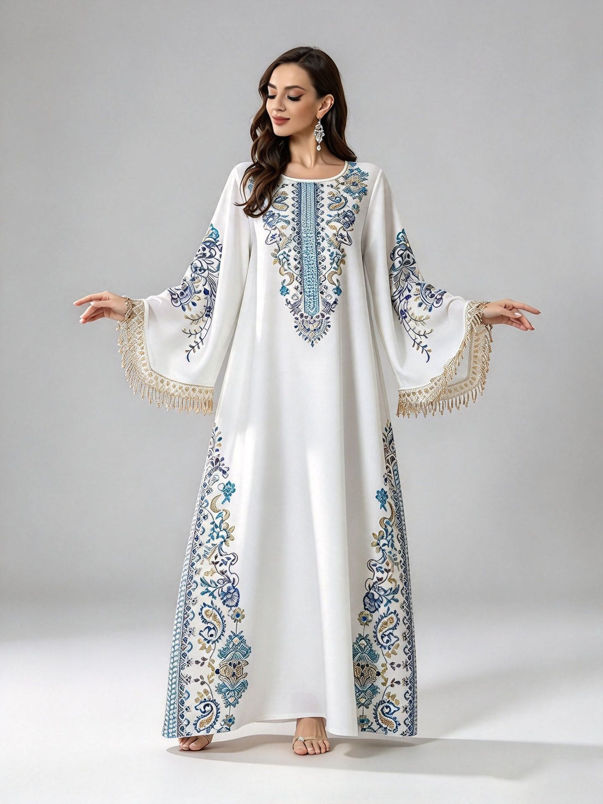 أبيض