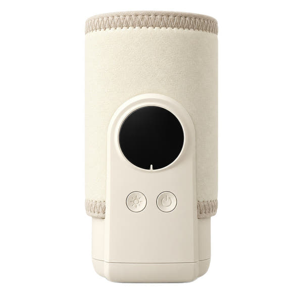 مدفأة زجاجات حليب لاسلكية Xiaoxin QC-1681 - تحكم حراري دقيق مع شحن USB وتصميم مدمج أبيض