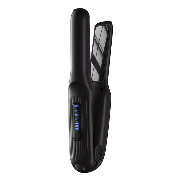 مكواة شعر لاسلكية ذكية Shuxing SX-603 - شاشة LCD وبطارية 4000 مللي أمبير مع تقنية 3 في 1 (تمليس، تجعيد، وتجفيف)
