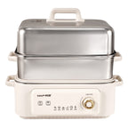 جهاز بخار HP-525C 17 لتر - 3 طبقات مع قاعدة (HP-525C Electric Steamer 17L 3-Tier with Base)