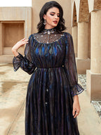 أسود متلألئ