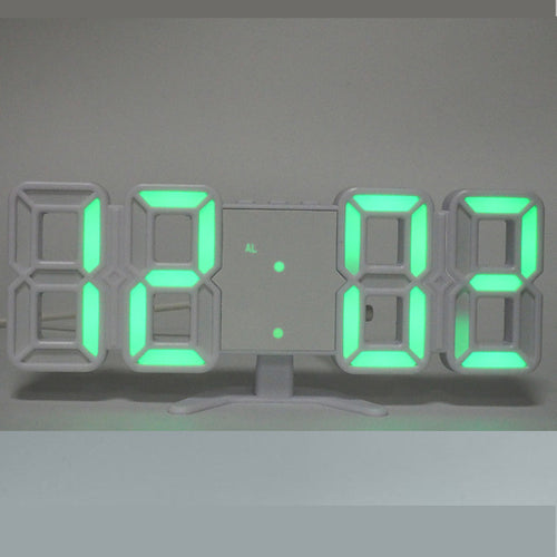 إضاءة خضراء (هيكل أبيض)