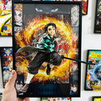 تانجيرو فليم (تمثال + إطار A4 تم إصداره معا)