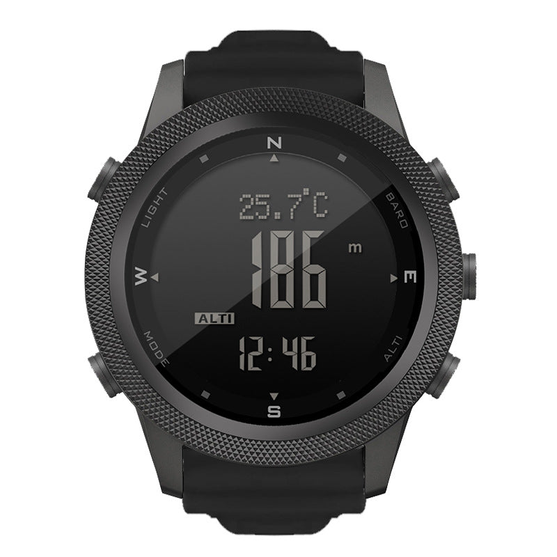 أسود بسوار سيليكون (AP46 Black Silicone) - للأقصى راحة ونعومة