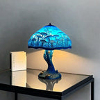 مصباح فطر سحاري بإضاءة LED ملونة - 8 تصاميم مميزة لغرف النوم والديكور (بطارية أو USB)
