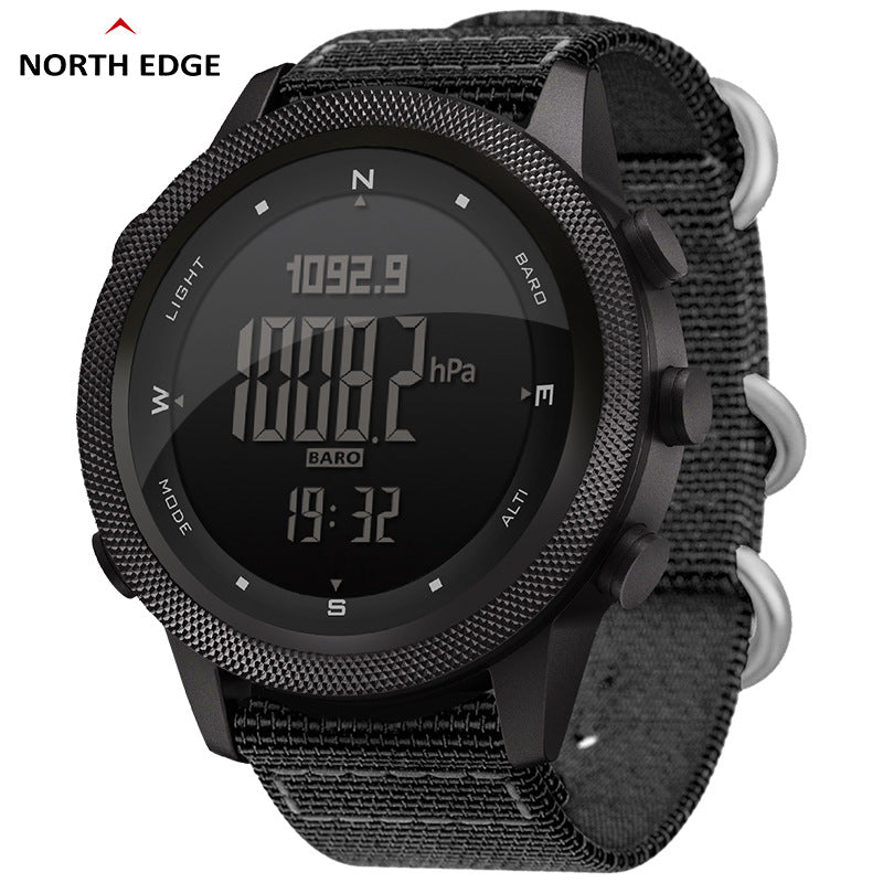 أسود بسوار نايلون (Ap46 Black Nylon) - للأقصى متانة وتحمل