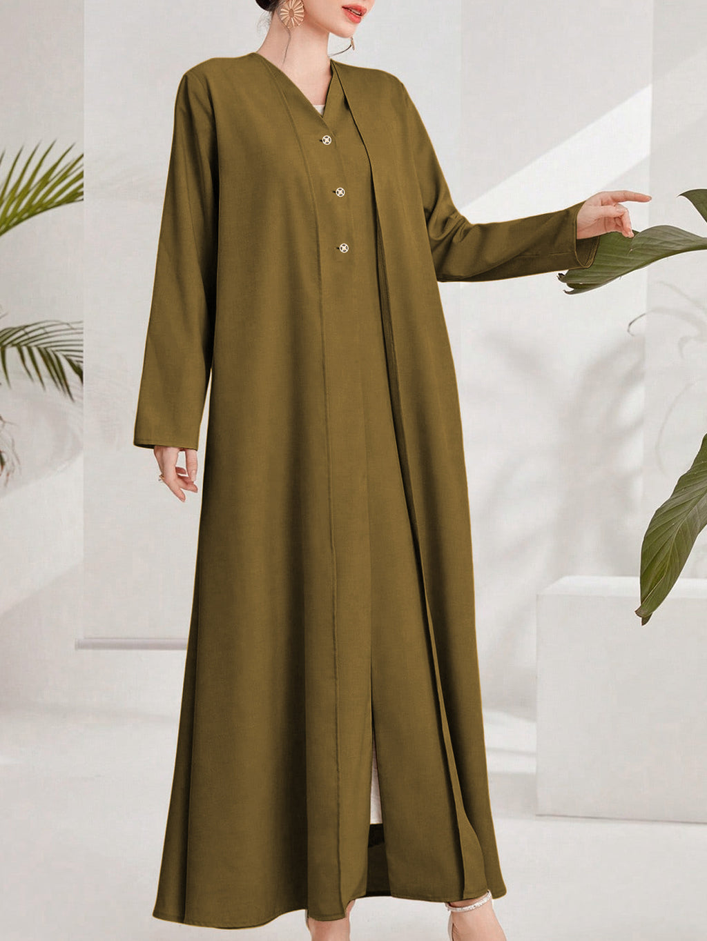 ذهبي مائل للزيتي