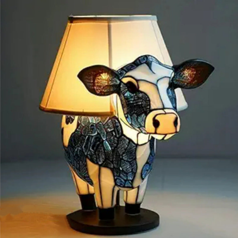 مصباح LED ديكوري بتصاميم حيوانات من الراتنج يعمل عبر USB