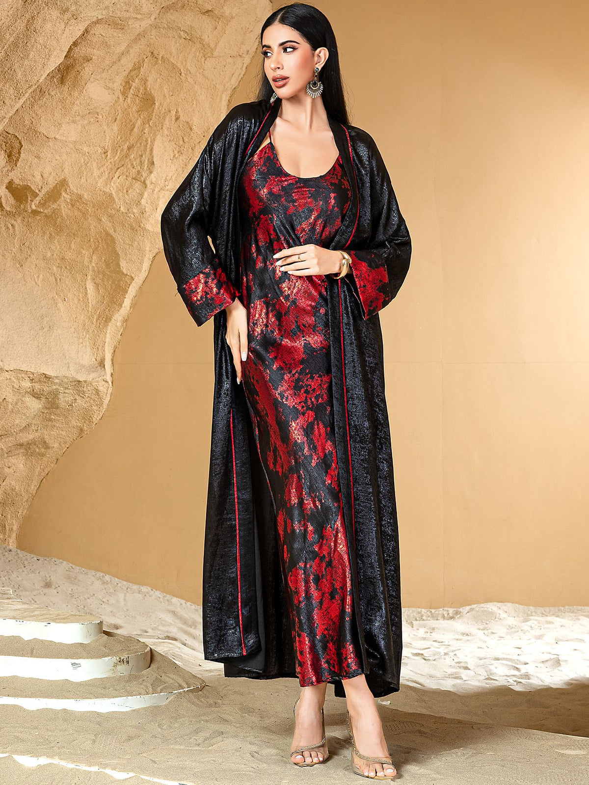 أسود وأحمر