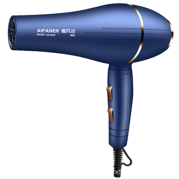 مجفف شعر Aifaner M-98862 - قدرة 2200 واط مع محرك DC عالي السرعة وضوء أزرق وتصميم نايلون متين للاستخدام الاحترافي