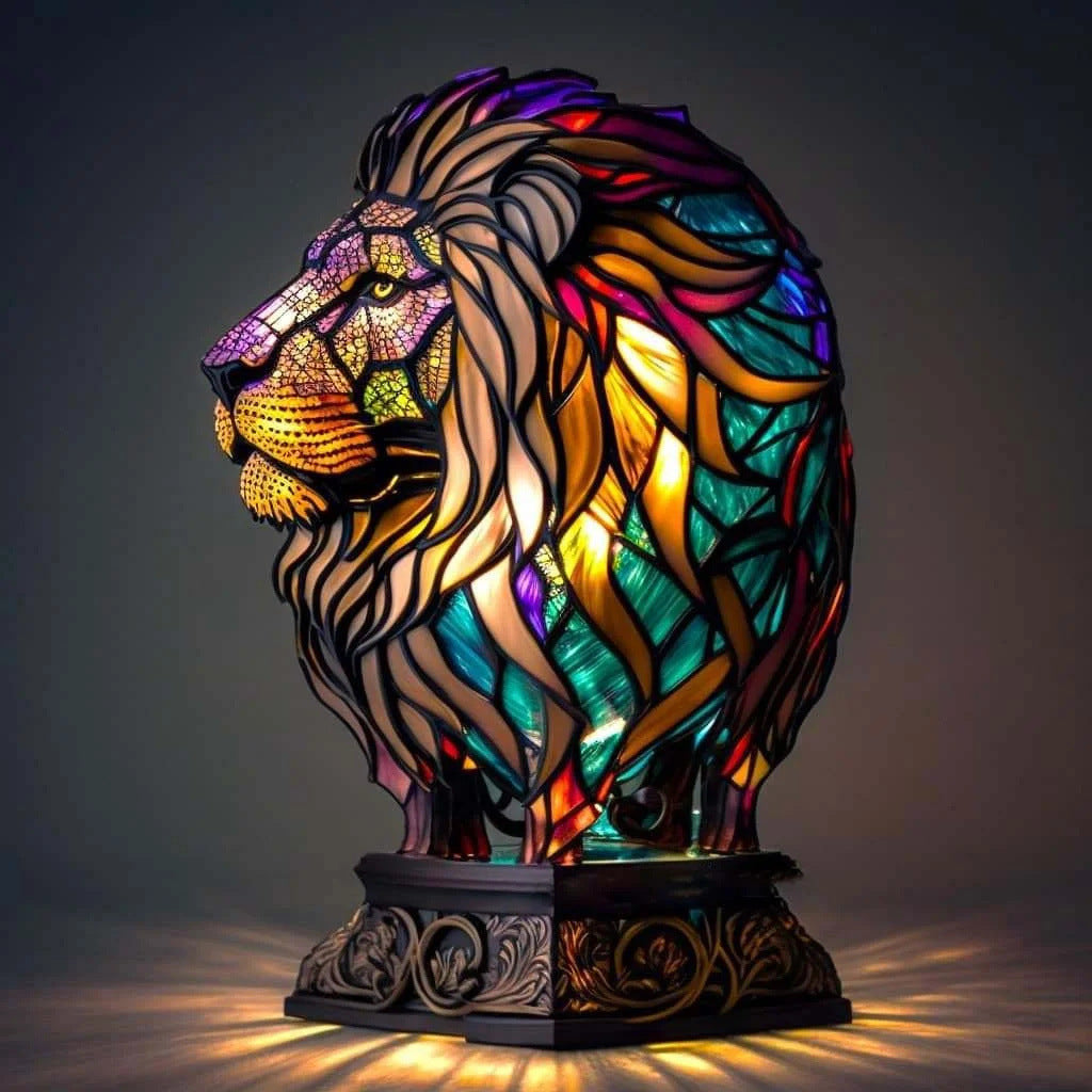 مصباح LED ديكوري بتصاميم حيوانات من الراتنج يعمل عبر USB