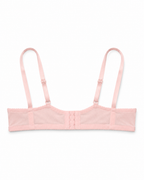 Women's Padded Lace Bra with Adjustable Straps | Hook & Eye Closure, Floral Lace Cups, Wide Underband, Full Coverage, Daily Wear – صورة 1