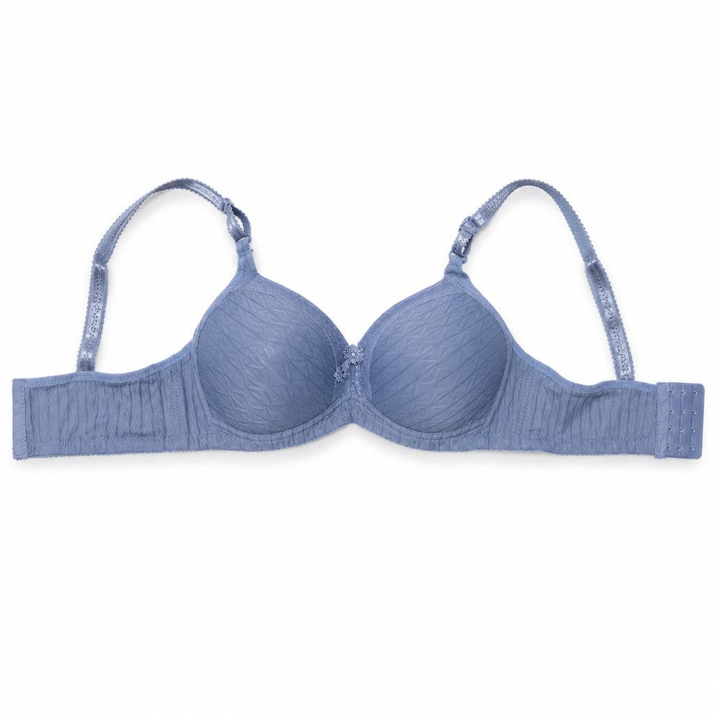 Padded Bra with Adjustable Straps and Back Closure, Size 56 – صورة 2