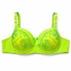 Women's Embroidered Push-Up Bra with Floral Lace, Pack of 2 | Adjustable Straps, Daily Wear, Vibrant Colours, Feminine Bow Detail, Comfortable Fit – صورة 4