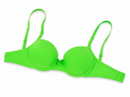Women's Padded Bra with Adjustable Straps, Orange | Soft Cup Support, Centre Bow Detail, Daily Wear, Vibrant Colour, Smooth Fit – صورة 3
