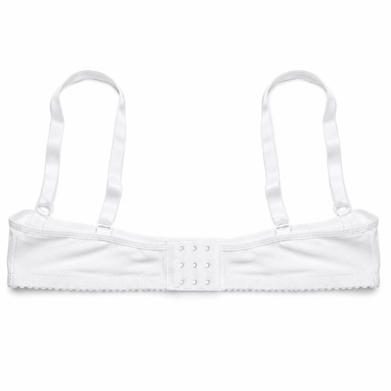 Women's Padded Balconette Bra with Adjustable Straps, 2-Pack | Lace Detail Cups, Back Closure, Nude & White, All-Day Comfort, Daily Wear-52 – صورة 3