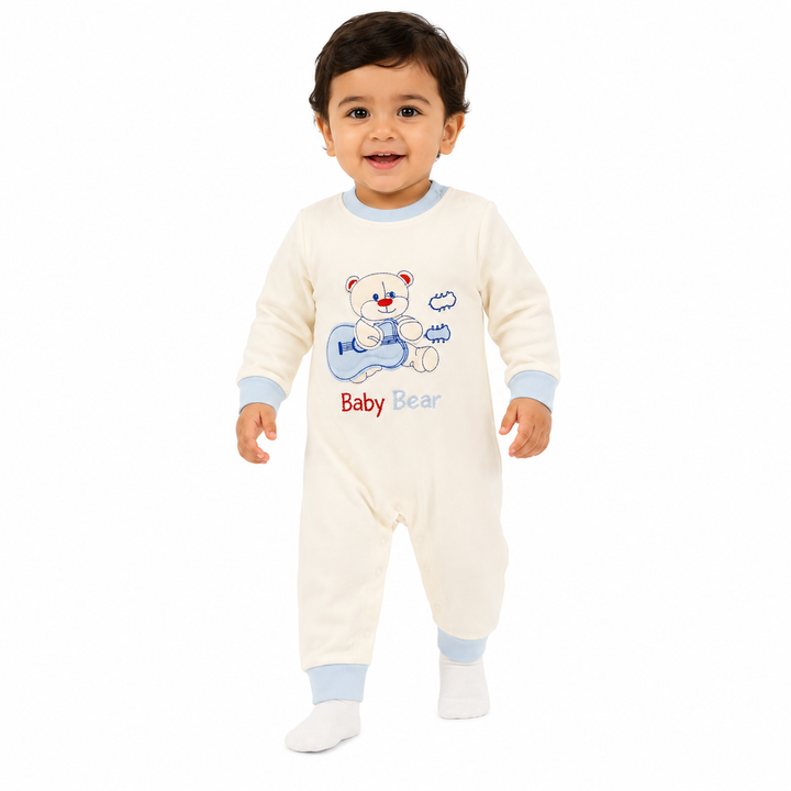رومبر أطفال Baby Bear بأكمام طويلة، مقاس 1 سنة — PRD-1320