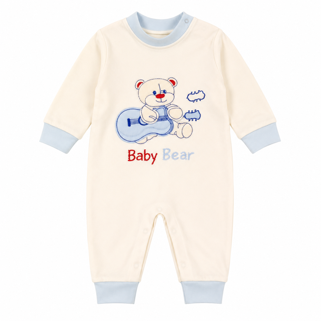 رومبر أطفال Baby Bear بأكمام طويلة، مقاس 1 سنة – صورة 4