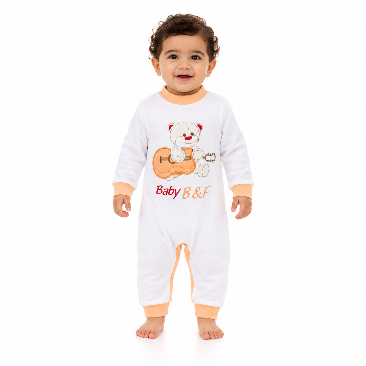 رومبر أطفال Baby Bear بأكمام طويلة، مقاس 1 سنة – صورة 1