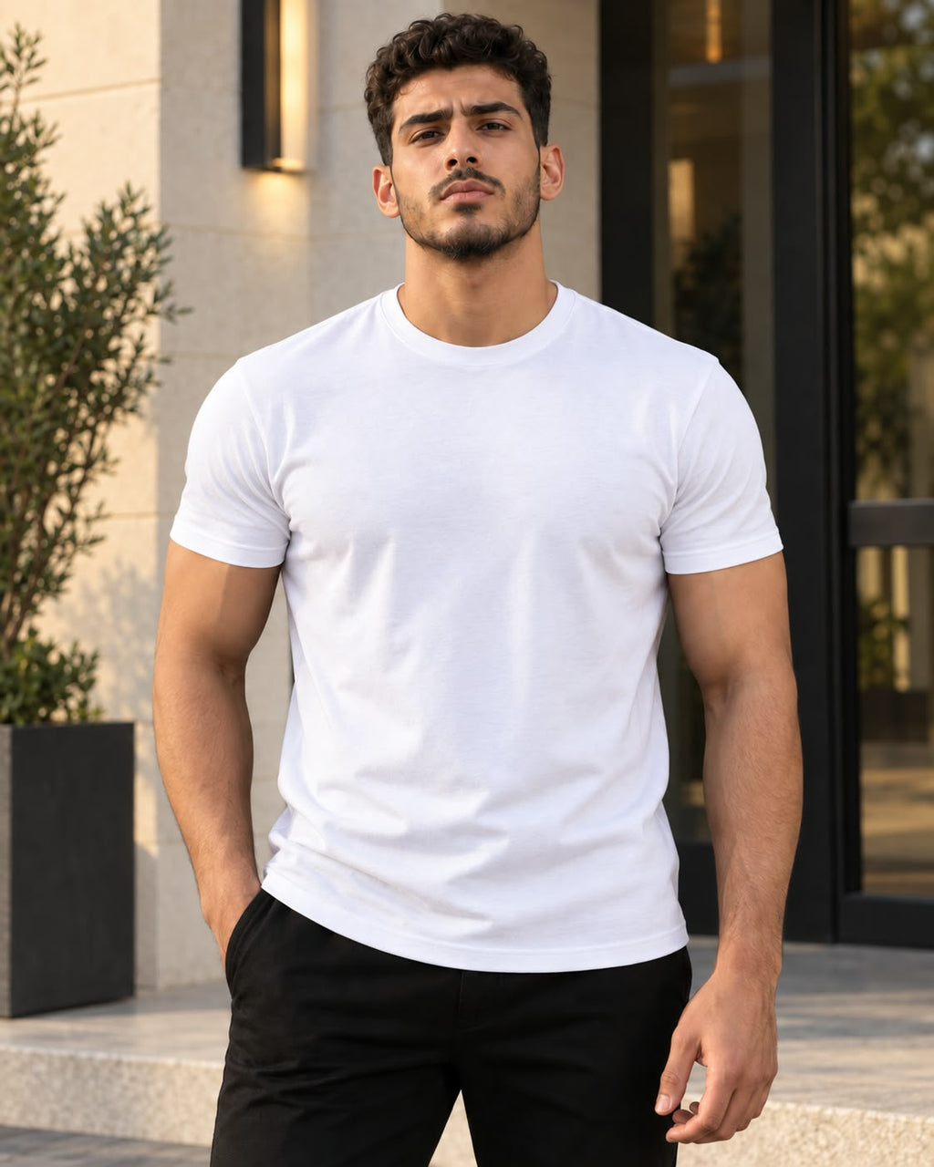 أبيض