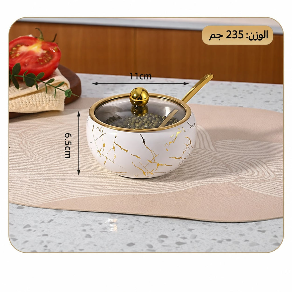 بلاتيني (مع ملعقة)