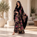 أسود منقوش